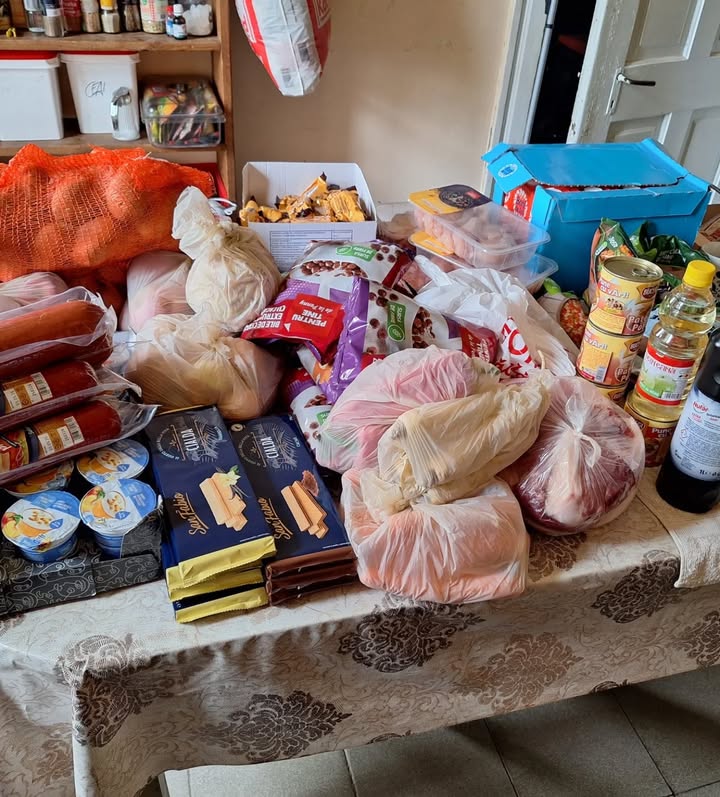 In Addition to the Many Donated Food and School Supplies We Bring to Each