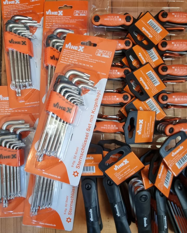 Already in August, we received a donation of tools